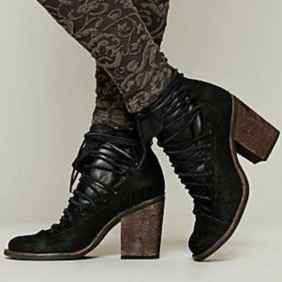 Free People x Faryl Robin Lucas Lace Up Boot - Picture 11 of 12